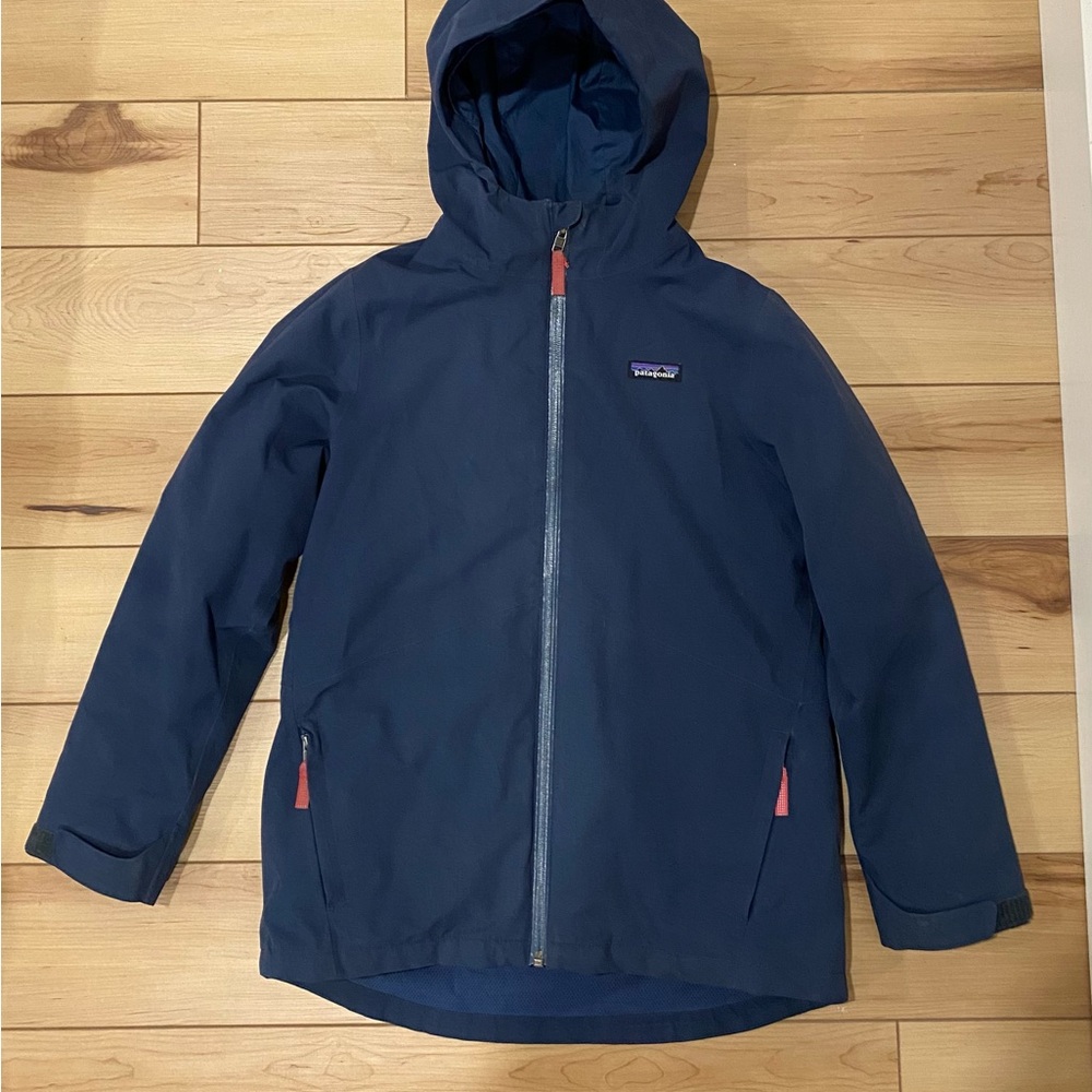 Patagonia Kids Dark Blue Raincoat
